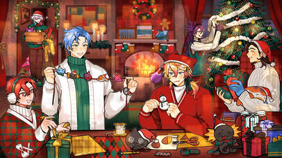 HolostarsEnglish guild TEMPUS fanart