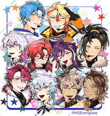 HolostarsEnglish guild TEMPUS + ARMIS unit fanart