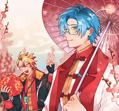 Regis Altare & Axel Syrios fanart