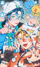 Regis Altare & Axel Syrios fanart